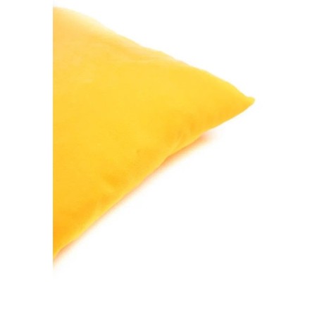 Branded pillow, 40x40 cm, yellow color-1