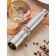 Mill for spices of the share "elite", 15 × 3 cm, metal mechanism, silver color