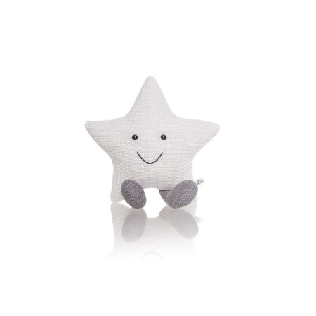 Soft toy Gulliver "Asterisk" Color White, 25 cm-5
