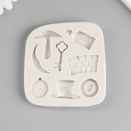 Mold Silicon "Film set" 8 items 9x8.6x1 cm