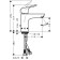 Hansgrohe Focus 31607000, 100 mm shell mixer