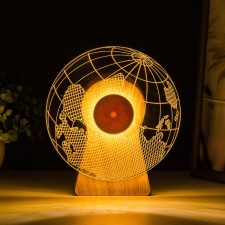 Sorry “Globe” LED LED is spinning 6W USB 15x4x16 cm Risalux