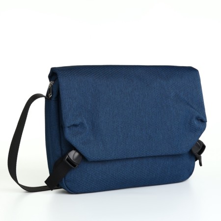 Male bag, "Medvedkovo", blue color-1