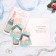 Postcard "On a wonderful wedding day!" Champagne, Congrev, Glitter A5