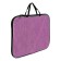 Folder with handles Textile A4, 350 x 270 x 20 mm, "Office", nylon 600D, linen, purple, PM/1