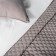 Kaspian set: covering 160 x 220 cm, pillowcase 40 x 40 cm - 2 pcs, cappuccino color