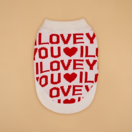 Sweater "Iloveyou", M (DS 26, Osh 26, OG 28-46 cm)-7