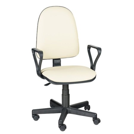 The chair of the operator "prestige Samba", beige, artificial leather