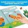 The book is a reusable set of "Application. Mischievous animals ", with plasticine