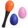A set of rattles "Marakas: Black Hand and 2 testicles", Mix color, crumb I