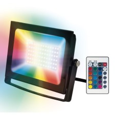 Flight LED Uniel, 30 W, IP65, LED, 2500 lm, 130x35x170 mm, black color