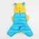 Kombinozon "Bear", size 12 (DS 28 cm, OG 38 cm, Osh 27 cm), yellow-blue