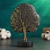 Figure "Cash Tree" 16x5x17cm, black with gilding