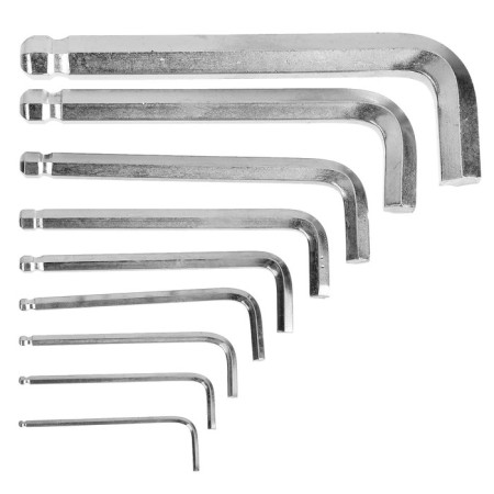 A set of keys of hexagonal scrap, with a ball, 1.5 - 10 mm, 9 pcs.-2
