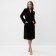 Women's robe KAFTAN "velvet" p. 44, black