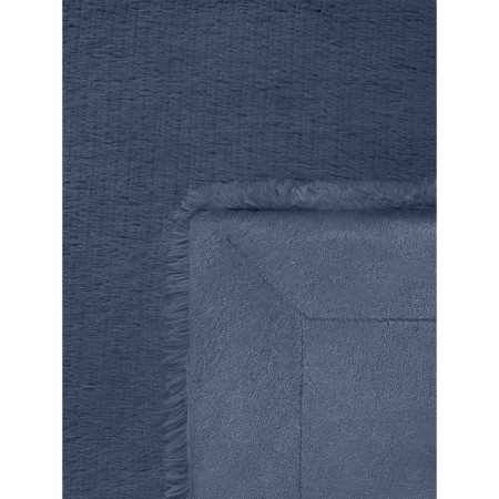 Buenas Noches plaid, size 160x220 cm, blue color-2