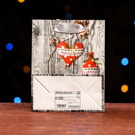 Laminated "New Year's Fands" package 11.5 x 14.5 x 6 cm-1