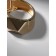 Bracelet Cuff "Corners", metal, color gold
