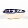 Salennik Rishtan ceramics "Flowers", 13 cm,