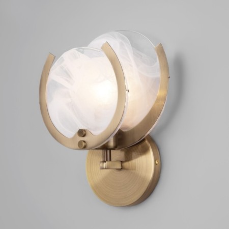 Wall lamp Bogate’s Galicia 354/1, E14, 1x60W, 80x190x260 mm, bronze color