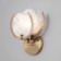 Wall lamp Bogate’s Galicia 354/1, E14, 1x60W, 80x190x260 mm, bronze color