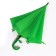 Umbrella Children's semi -automatic d = 86cm, green color