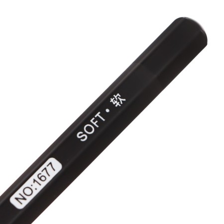 Coal pencil black, soft, black body-2