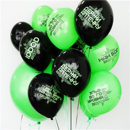Shar Latex 14 “About gamers”, pastel, set of 50 pcs., Mix-2