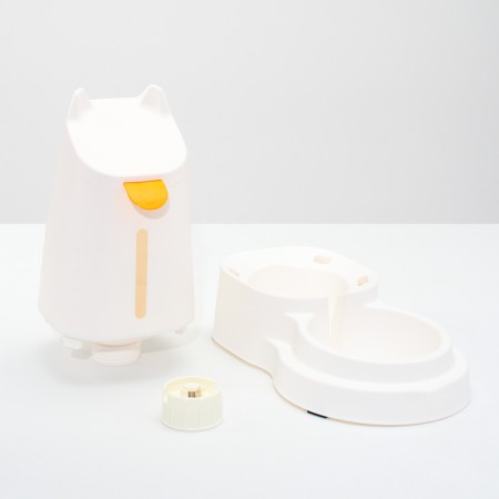 Auto -pound 3.8 liters, non -slip legs, white-5