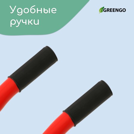 Construction wheelbarrow, 2 pneumatic fires, cargo/n 320 kg, volume of 110 liters, galvanized body 0.8 mm, Greengo-3