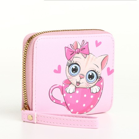 Lightning wallet, pink color