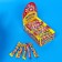 Dessert Zhelynaya "Frutisk sausage", assorted, 12 g