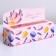 Box for Makarun confectionery, packaging, Makaruns, 18 x 5.5 x 5.5 cm