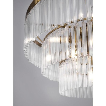 Suspension lamp Maytoni Mod093PL-09BS, 9HE14, 40W, 47x47x124 cm, brass color-1