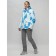 Ski costume is female, size 46, blue color
