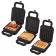 Electric waffle box KitFort KT-3609, 600 W, Belgian/Hong Kong, Black