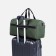 Road bag on lightning, 3 outer pockets, a suitcase holder, khaki color