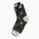 Male woolen socks “Snowflake in the ornament”, gray color, size 29