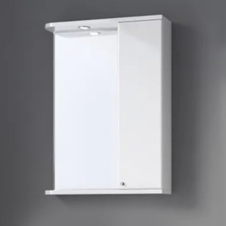 SPectrum 55 wardrobe, right, with 55 x 75 x 15 cm backlight