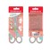 Baby scissors 13 cm, Erichkrause Junior Decor Curly Sheep, with a print on blades, rounded ends, blister
