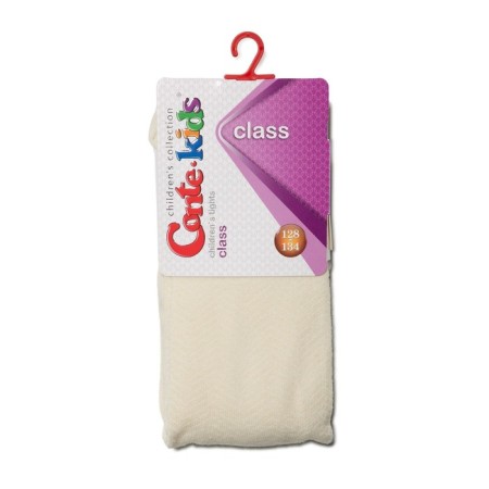 Pantyhose Baby thin cotton conte kids, height 150-152 cm, beige color-1