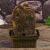 The desktop fountain from the Krishna and cow network 18x12x12 cm