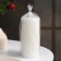 Candle-cylinder smooth, 7x15cm, white, 24 hours