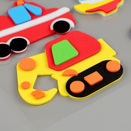 Set of stickers from EVA "Transport", 8 pcs.-1