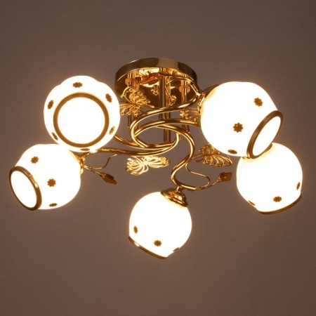 Velma chandelier 5x40W E27 Gold Model: 2600549-2