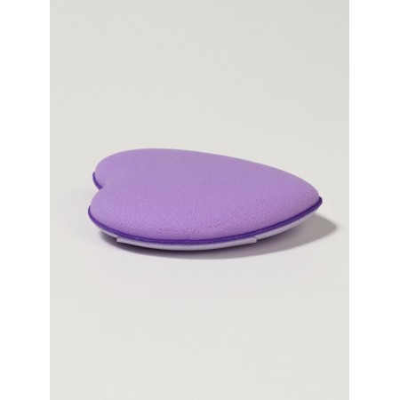 Set of sponge d/makeup heart (nab 5pcs price for nab) latex mixt-2