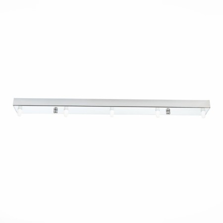 Ceiling mount on 5 lamps (rectangular) ST LUCE. SL001.113.05. SL001, 60x6 cm, chromium color