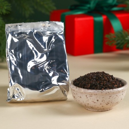New Year! Black tea "Let the New Year give a fairy tale." Taste: Winter Cherry, 50 g.-2