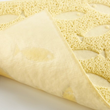 Universal rug for a bowl and a “fish” tray, 30x40 cm, beige-7