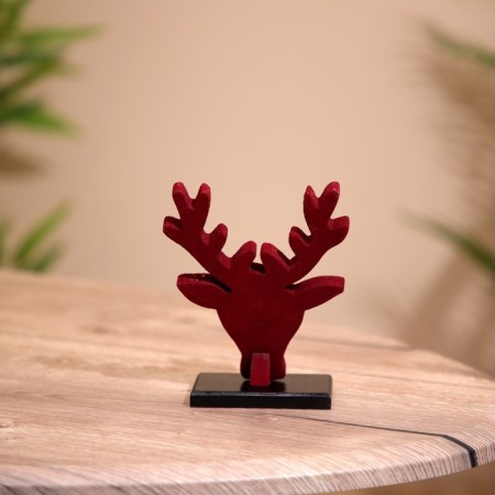 Souvenir "Deer" on the stand, tree 11x5x14 cm-4